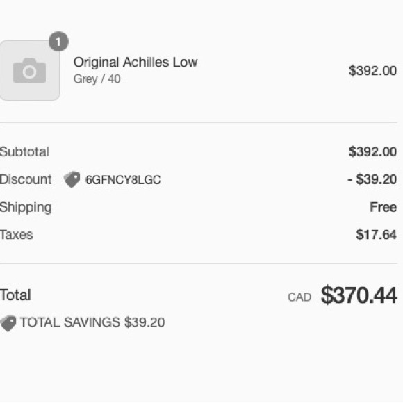 Common projects Achilles Low MEN
Grey, size 40 - Picture 7 of 7